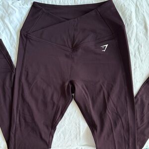 Gymshark Deep Plum Leggings